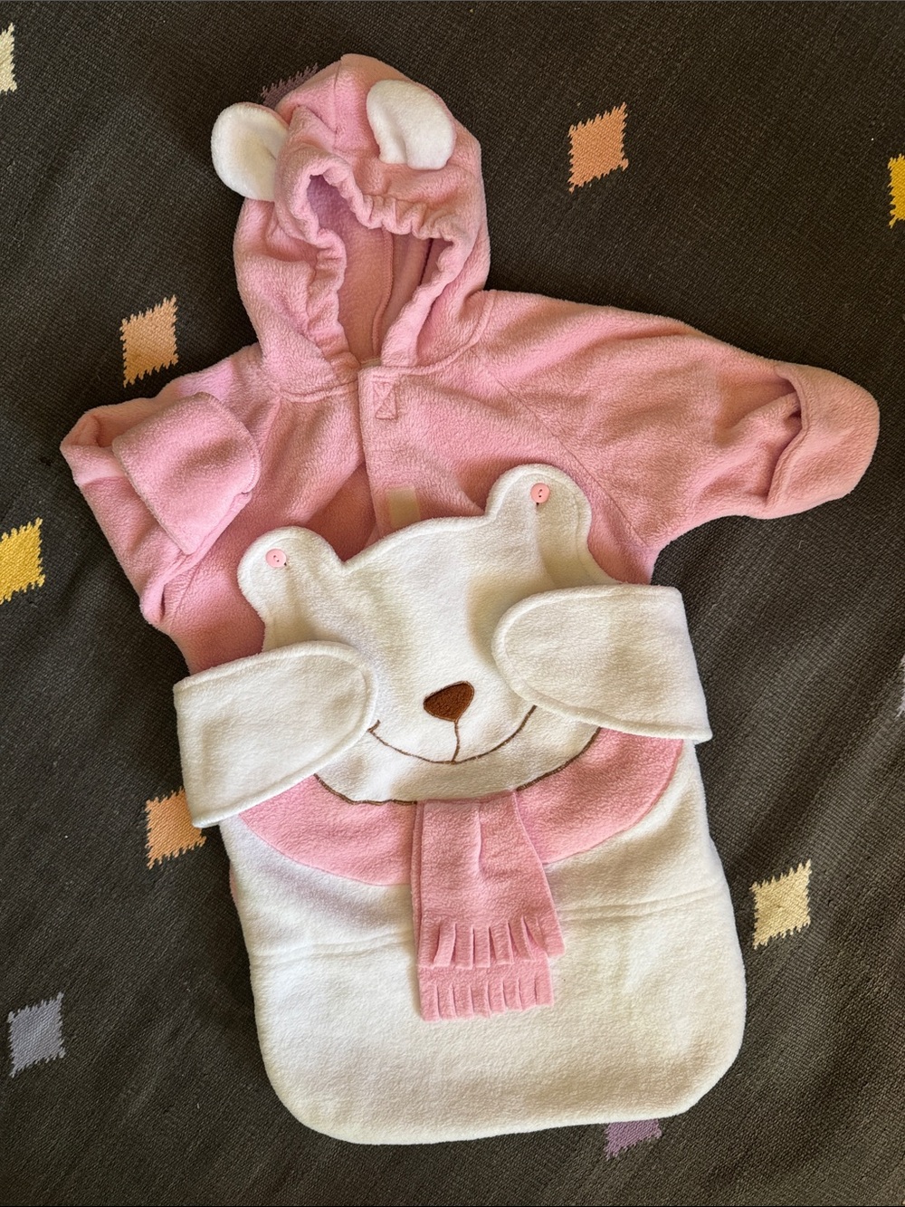 Peek-a-boo Bear Baby Sleep Sack
